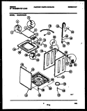 CABINET PARTS Diagram and Parts List for WA27S1WAFB  Gibson Washer