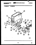 ICE DISPENSER Diagram and Parts List for RS229GCH4  Frigidaire Refrigerator