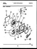 Part Location Diagram of 5303937113 Frigidaire PANEL-FRNT-ALMOND