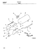 P16B0010 BURNER, VALVE Diagram and Parts List for FDGB23RGS1  Frigidaire Dryer