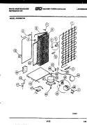 SYSTEM AND AUTOMATIC DEFROST PARTS Diagram and Parts List for RS229MCD0  Frigidaire Refrigerator