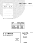 COVER Diagram and Parts List for GLGFS75DCC  Frigidaire Range