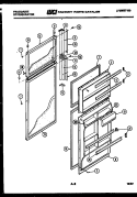 Part Location Diagram of 5304409402 Frigidaire Panel-inside Door