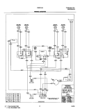 WIRING DIAGRAM Diagram and Parts List for FEF314BWA  Frigidaire Range