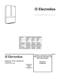 COVER Diagram and Parts List for EI28BS36IS4  Electrolux Refrigerator