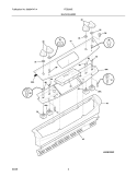 Part Location Diagram of 318213810 Frigidaire OVERLAY