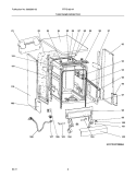 Part Location Diagram of 5304483520 Frigidaire SIDE PANEL