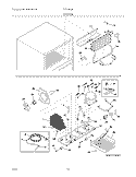 SYSTEM Diagram and Parts List for FRT18S6ABX  Frigidaire Refrigerator