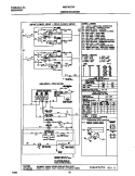 WIRING DIAGRAM Diagram and Parts List for MEF367CGB5  Frigidaire Wall Oven