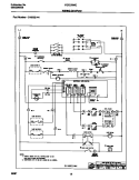 WIRING DIAGRAM Diagram and Parts List for FGF379WESG  Frigidaire Range