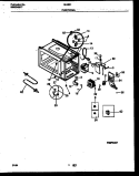 FUNCTIONAL PARTS Diagram and Parts List for 56-4851-10-06  Tappan Microwave