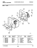MOTOR / FAN Diagram and Parts List for 15-072B  Frigidaire Air Conditioner