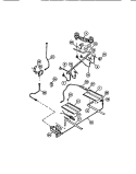 BURNERS Diagram and Parts List for CGC3S5DXE  Gibson Range
