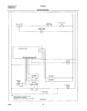 WIRING DIAGRAM Diagram and Parts List for FEF352AUA  Frigidaire Range