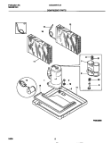 COMPRESSOR PARTS Diagram and Parts List for GAC086Y7A1A  Gibson Air Conditioner