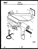 CONTROL PARTS Diagram and Parts List for FAB067T7B1  Frigidaire Air Conditioner