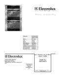 COVER Diagram and Parts List for E30EW8CGSS3  Electrolux Wall Oven