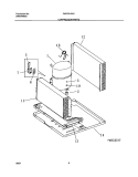 Part Location Diagram of 309634203 Frigidaire EVAPORATOR