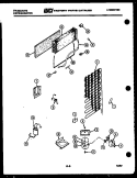 SYSTEM AND AUTOMATIC DEFROST PARTS Diagram and Parts List for FPDA14TMH3  Frigidaire Refrigerator