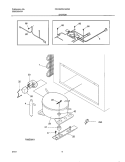 SYSTEM Diagram and Parts List for FFC20C3AW0  Frigidaire Freezer