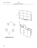 Part Location Diagram of 5304467521 Frigidaire WATER TANK