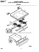 Part Location Diagram of 316098103 Frigidaire MAIN TOP