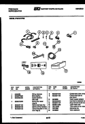 ICE MAKER INSTALLATION PARTS Diagram and Parts List for FPCI19TIFF2  Frigidaire Refrigerator