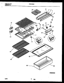 Part Location Diagram of 215882100 Frigidaire SPACER-MULLION Mounting