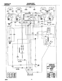 WIRING DIAGRAM Diagram and Parts List for FED355CCBI  Frigidaire Range