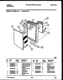 CONTROL PANEL Diagram and Parts List for 56-2991-10-01  Tappan Microwave