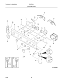 Part Location Diagram of 137015000 Frigidaire SWITCH