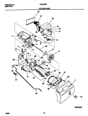 ICE CONTAINER Diagram and Parts List for FRS24ZSFB1  Frigidaire Refrigerator