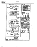 WIRING DIAGRAM Diagram and Parts List for FEFD65BHDB  Frigidaire Range