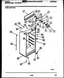 Part Location Diagram of 5304407909 Frigidaire HINGE