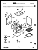 BODY PARTS Diagram and Parts List for 30-2237-23-03  Tappan Range