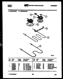 BROILER PARTS Diagram and Parts List for CEC4S6WSAD  Gibson Range