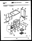 BODY Diagram and Parts List for REC406DW0  Kelvinator Range