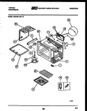 WRAPPER AND BODY PARTS Diagram and Parts List for 56-9139-10-15  Tappan Microwave