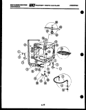 INNER TUB PARTS Diagram and Parts List for SC560JXD3  Frigidaire Dishwasher