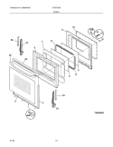 Part Location Diagram of 316427801 Frigidaire DEFLECTOR