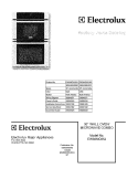 COVER Diagram and Parts List for EW30MC65JW2  Electrolux Microwave Oven Combo