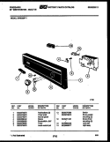Part Location Diagram of 154065401 Frigidaire PUSH BUTTON-OUTER (sold individually, 4 recommended)