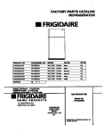 COVER Diagram and Parts List for FRT22RGCB8  Frigidaire Refrigerator