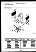 ELECTRICAL PARTS Diagram and Parts List for M205G1QG  Kelvinator Air Conditioner