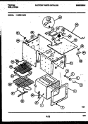 Part Location Diagram of 5303275924 Frigidaire SWITCH-DOOR