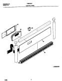 Part Location Diagram of 318030120 Frigidaire PANEL-CONTROL