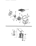Part Location Diagram of 5300517295 Frigidaire MOTOR