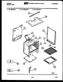 BODY PARTS Diagram and Parts List for 32-1009-23-02  Tappan Range