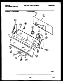 CONSOLE AND CONTROL PARTS Diagram and Parts List for WA27F2WAFA  Gibson Washer