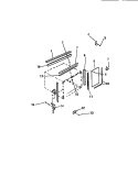 WINDOW MOUNTING PARTS Diagram and Parts List for MH413B2RA  Kelvinator Air Conditioner